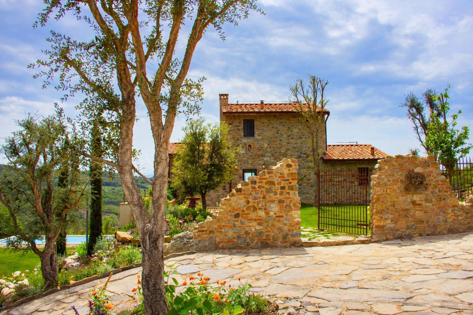 Villa Privata Con Piscina A Riparbella Castellina Marittima Kültér fotó